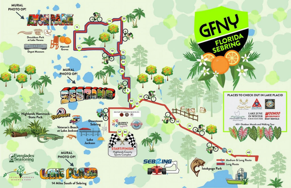 900 riders registered for inaugural GFNY Florida Sebring