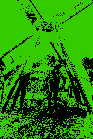 Cyclocross art photo