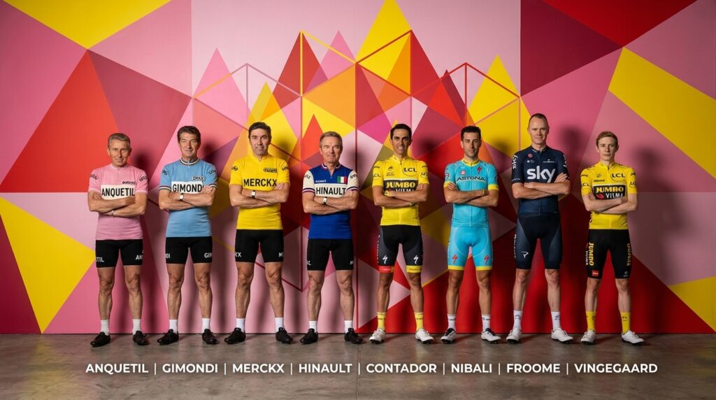 The Eight Riders who Have Conquered the Grand Tour Triple Crown